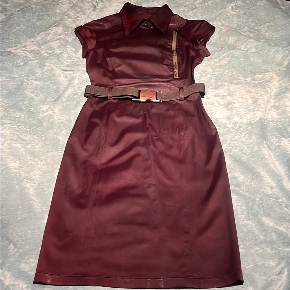 Fendi jeans military dress